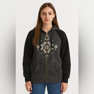 RDS Red Dragon Zip Up Hoodie Sweatshirt Skate Sweater